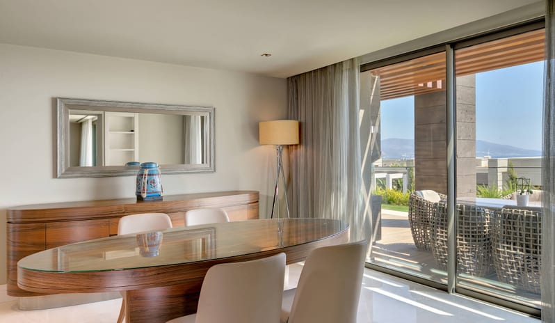 Caresse Bodrum - 3 Bedroom Premier  Residence Dining Room